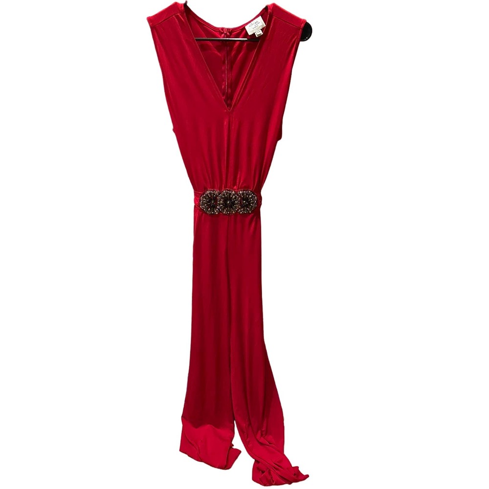 Beige Woman by ECI Jumpsuit  Size 16W